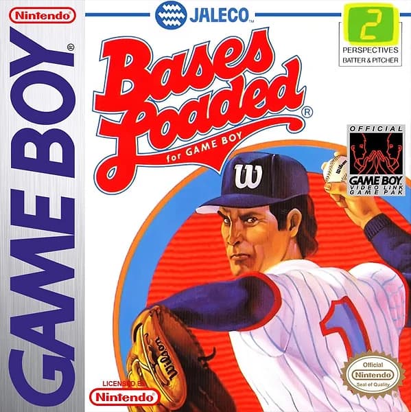 Bases Loaded GameBoy Box Art