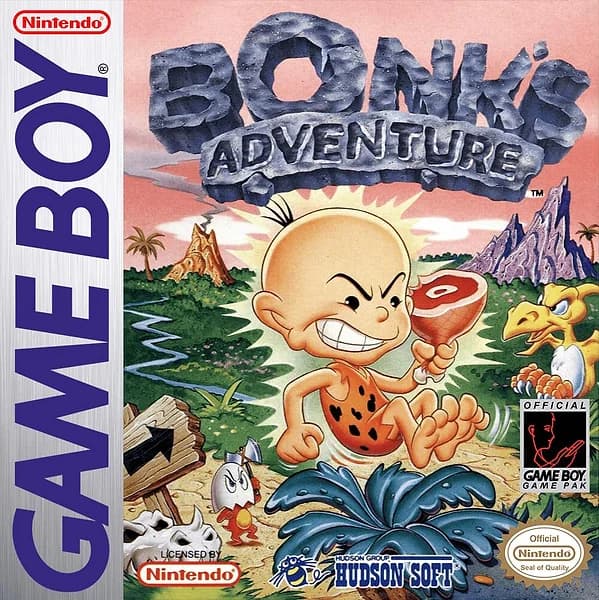 Bonk's Adventure box art