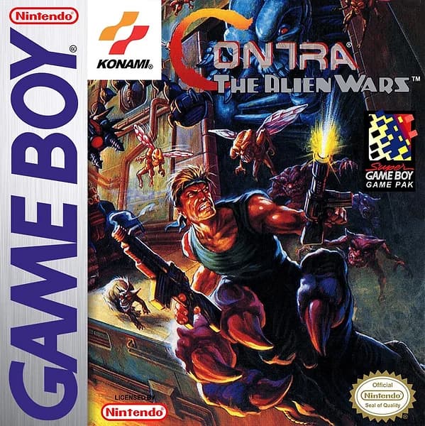 Contra: The Alien Wars box art
