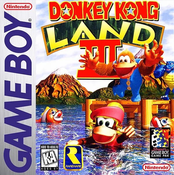 Donkey Kong Land III box art