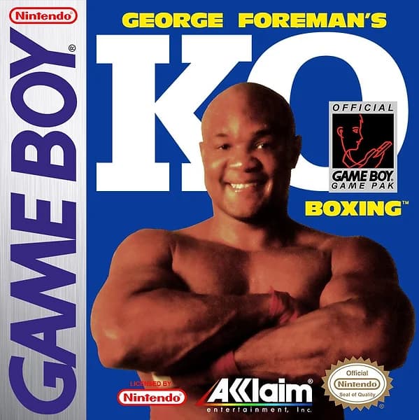 George Foreman's KO Boxing box art