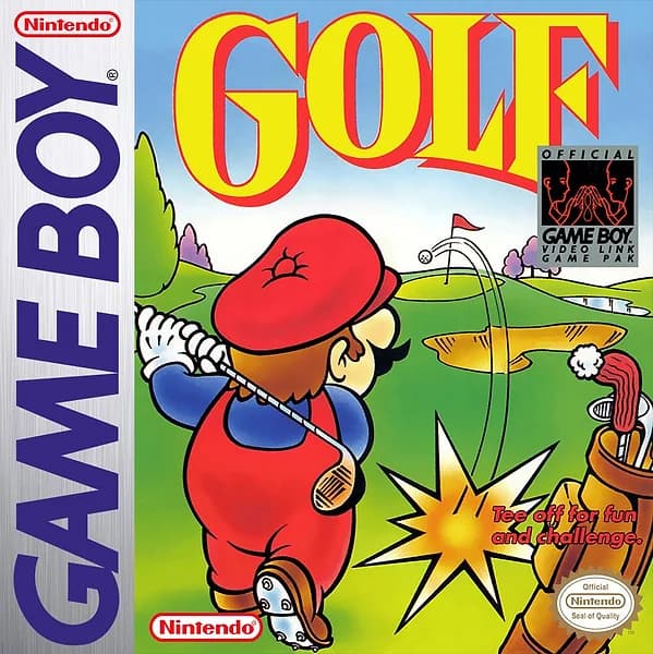 Golf box art