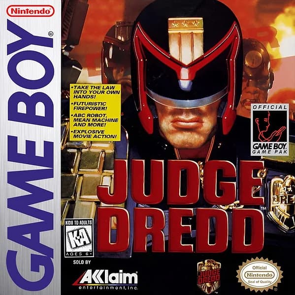 Judge Dredd box art