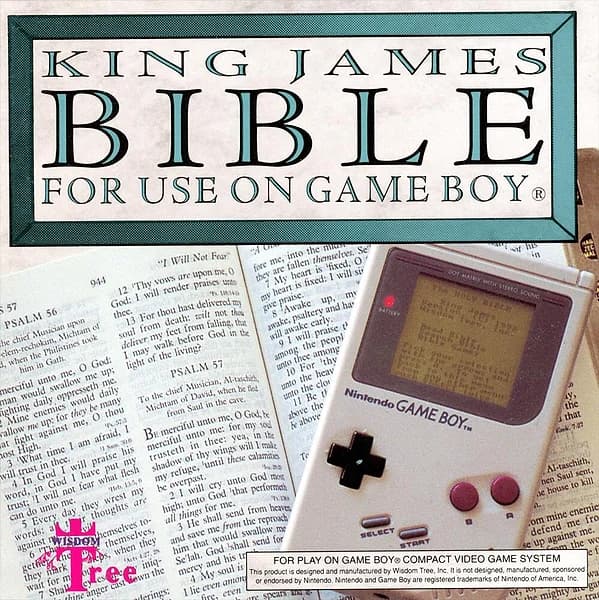 King James Bible box art