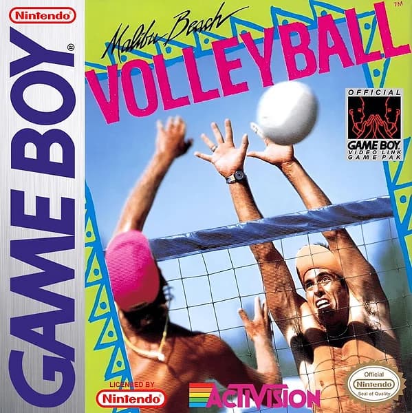 Malibu Beach Volleyball box art