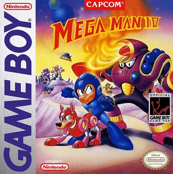 MegaMan IV box art