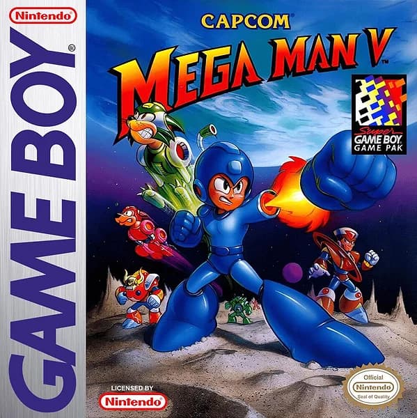 MegaMan V box art