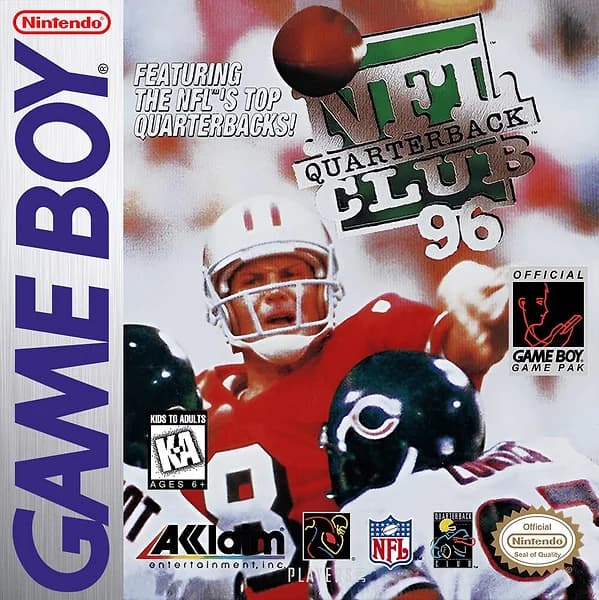 NFL Quarterback Club 96 box art
