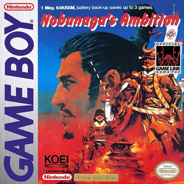 Nobunaga's Ambition box art