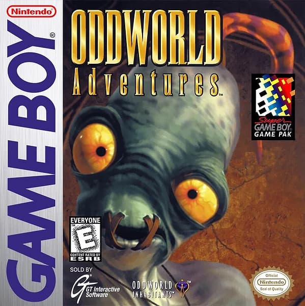 Oddworld Adventures box art