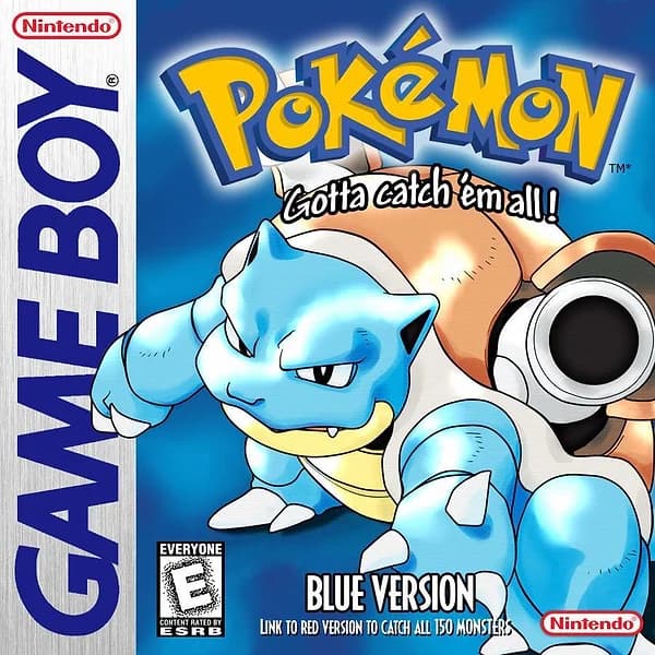 Pokemon Blue Version box art