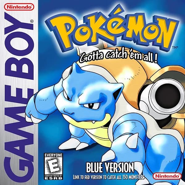 Pokemon Blue Version box art