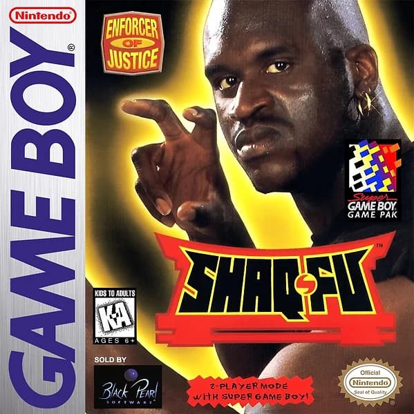 Shaq Fu Box Art