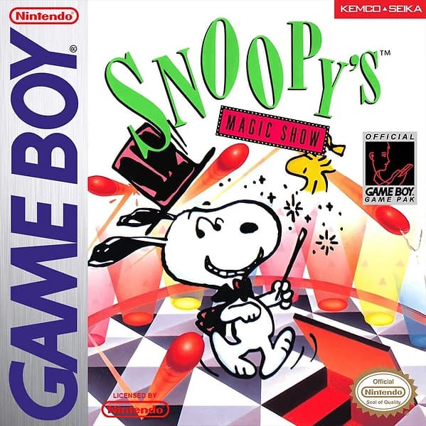 Snoopy's Magic Show box art