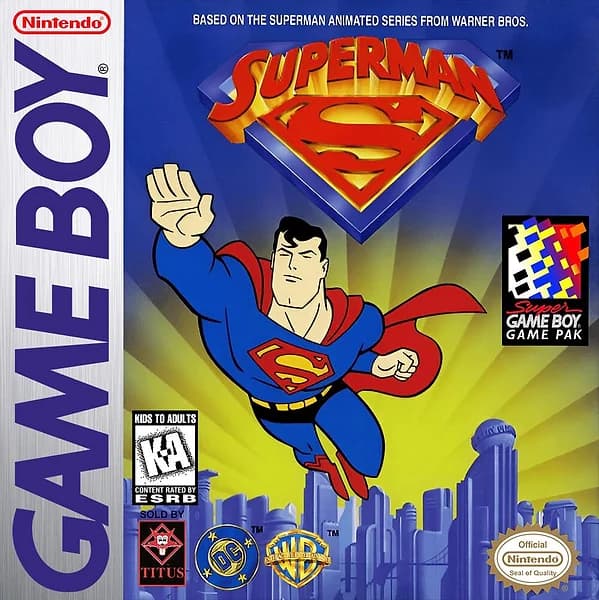 Superman box art