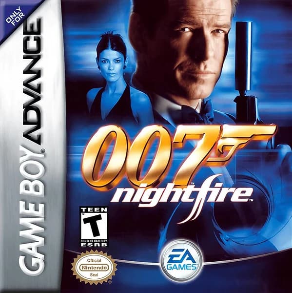 007: Nightfire GameBoy Advance Box Art