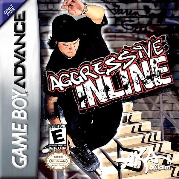 Aggressive Inline GameBoy Advance Box Art
