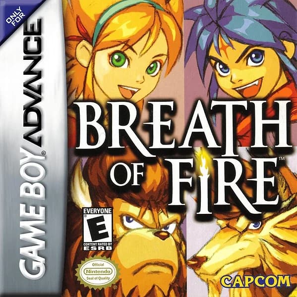 Breath of Fire box art