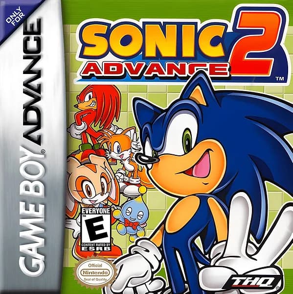 Sonic Advance 2 box art