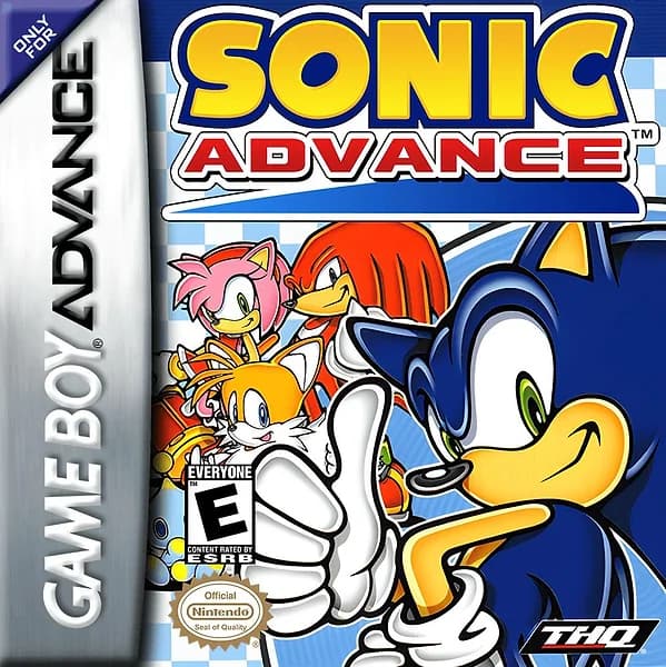 Sonic Advance box art