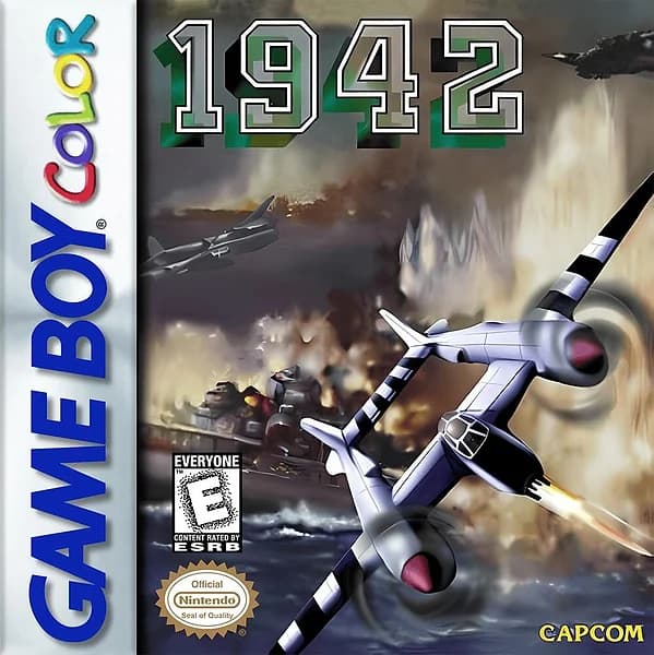 1942 GameBoy Color Box Art
