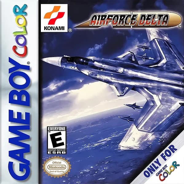 AirForce Delta GameBoy Color Box Art