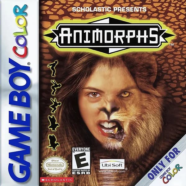 Animorphs GameBoy Color Box Art