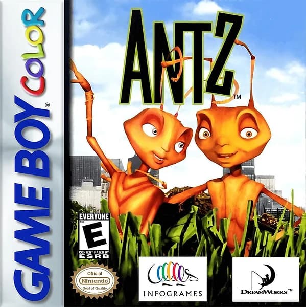 Antz GameBoy Color Box Art