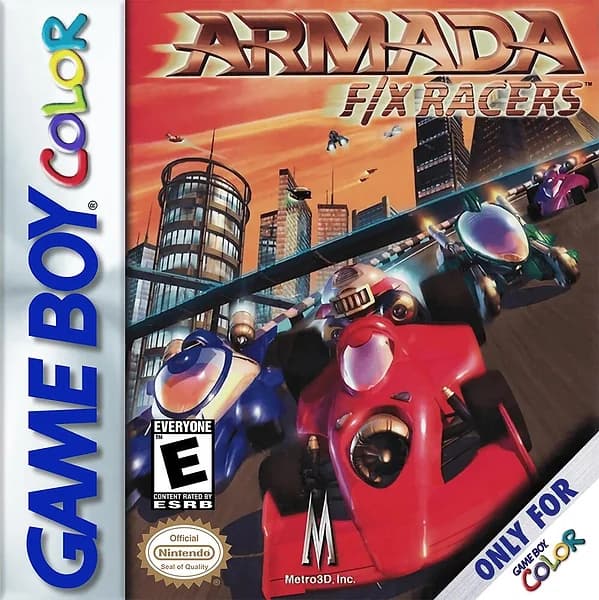 Armada: FX Racers GameBoy Color Box Art