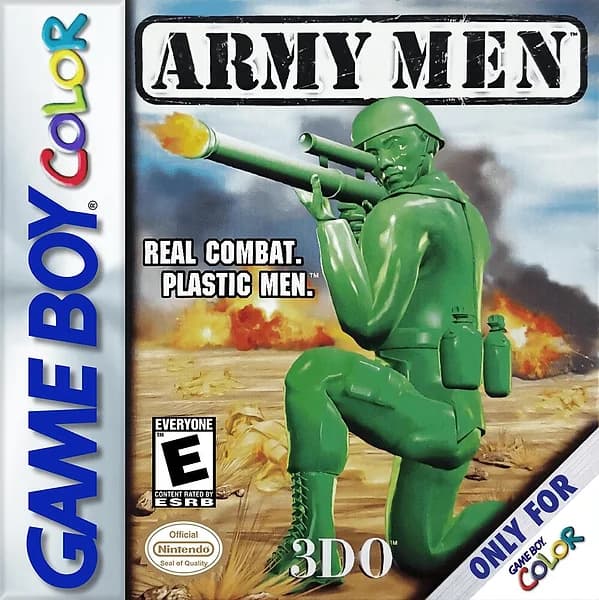 Army Men GameBoy Color Box Art