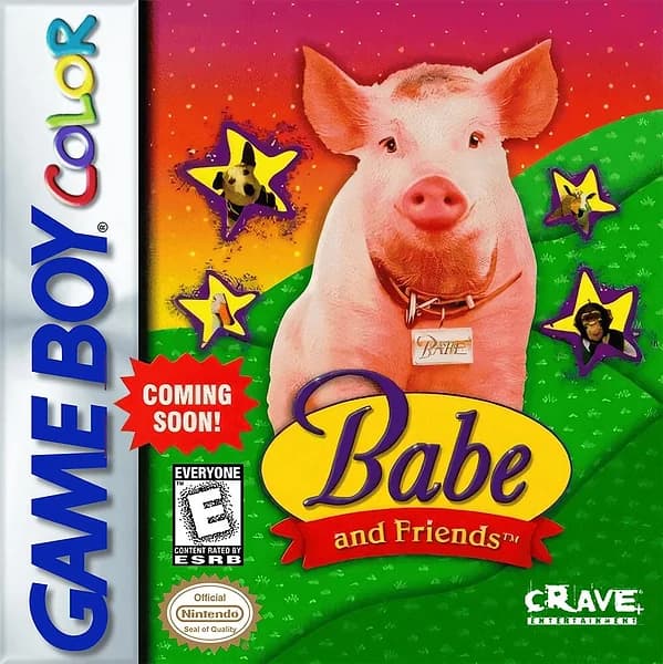 Babe and Friends GameBoy Color Box Art