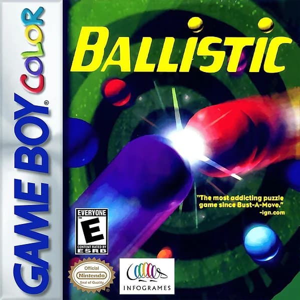 Ballistic GameBoy Color Box Art