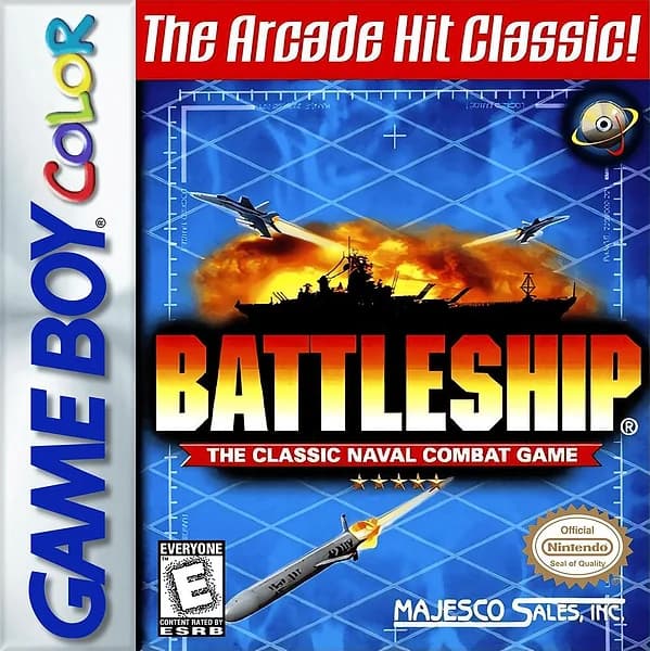 Battleship GameBoy Color Box Art