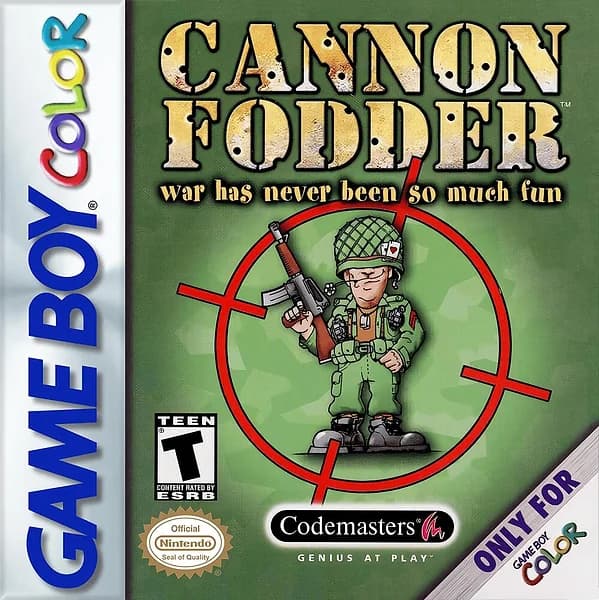 Cannon Fodder Box Art