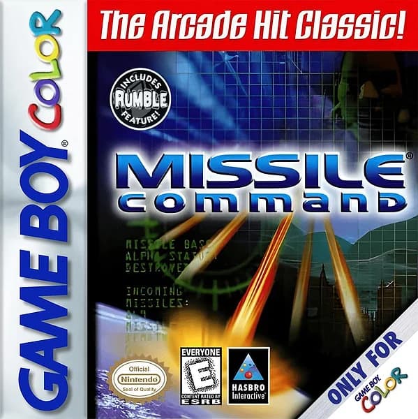 Missile Command box art