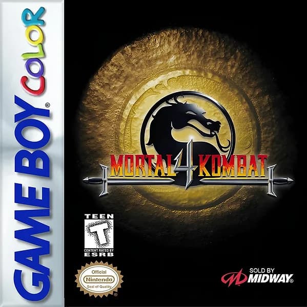Mortal Kombat 4 box art