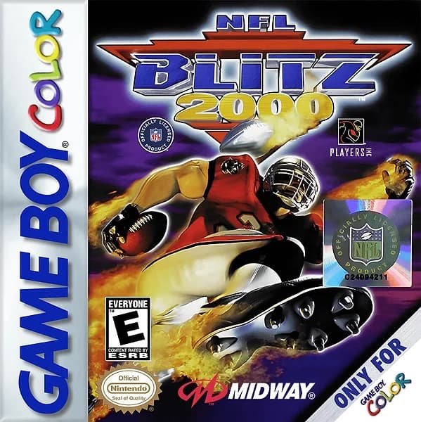NFL Blitz 2000 box art