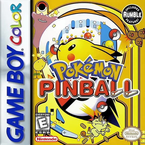 Pokemon Pinball Box Art