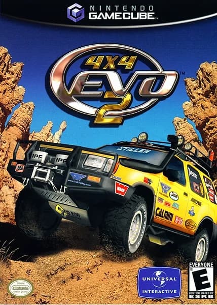4x4 Evo 2 Gamecube Box Art