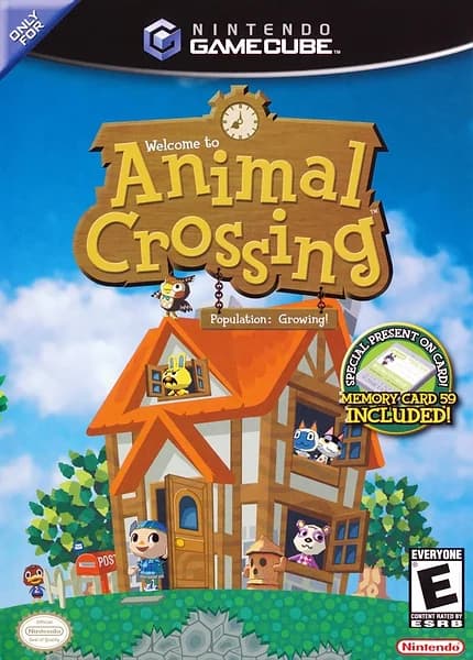 Animal Crossing Gamecube Box Art
