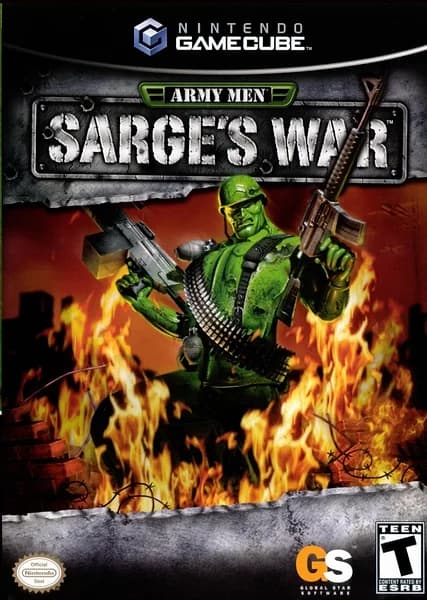 Army Men: Sarge's War Gamecube Box Art