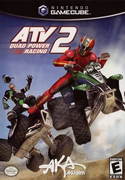 ATV Quad Power Racing 2 Gamecube Box Art