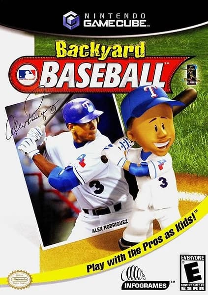 Backyard Baseball Gamecube Box Art