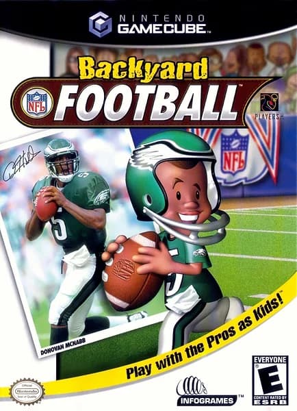 Backyard Football Gamecube Box Art