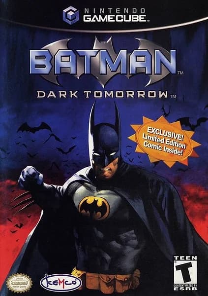 Batman: Dark Tomorrow Gamecube Box Art