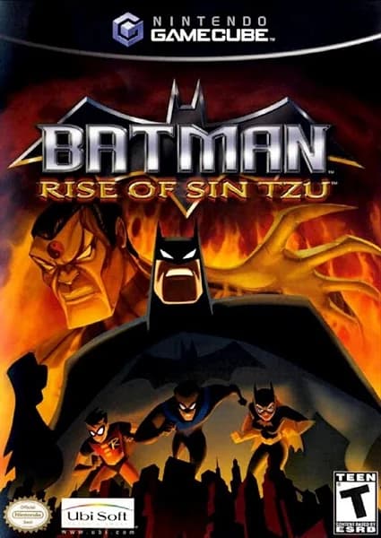 Batman: Rise of Sin Tzu Gamecube Box Art
