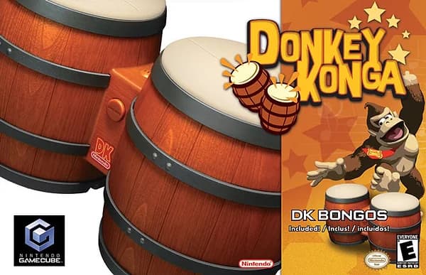 Donkey Konga box art