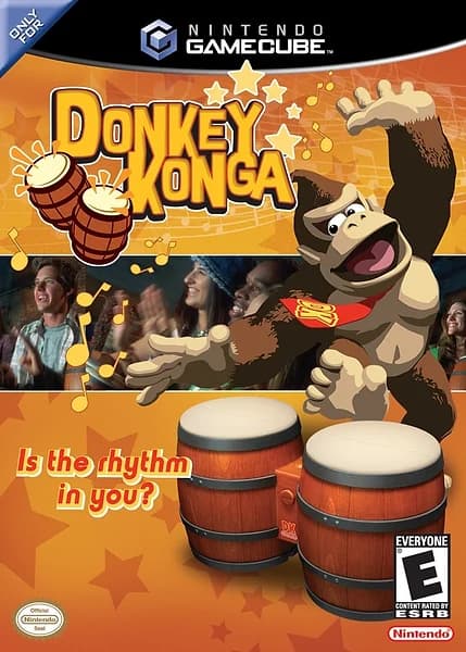 Donkey Konga box art