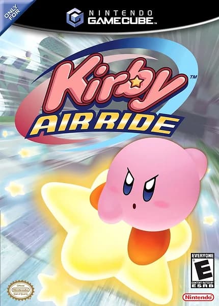 Kirby Air Ride box art