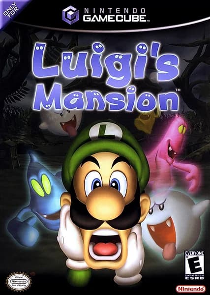 Luigi's Mansion Box Art